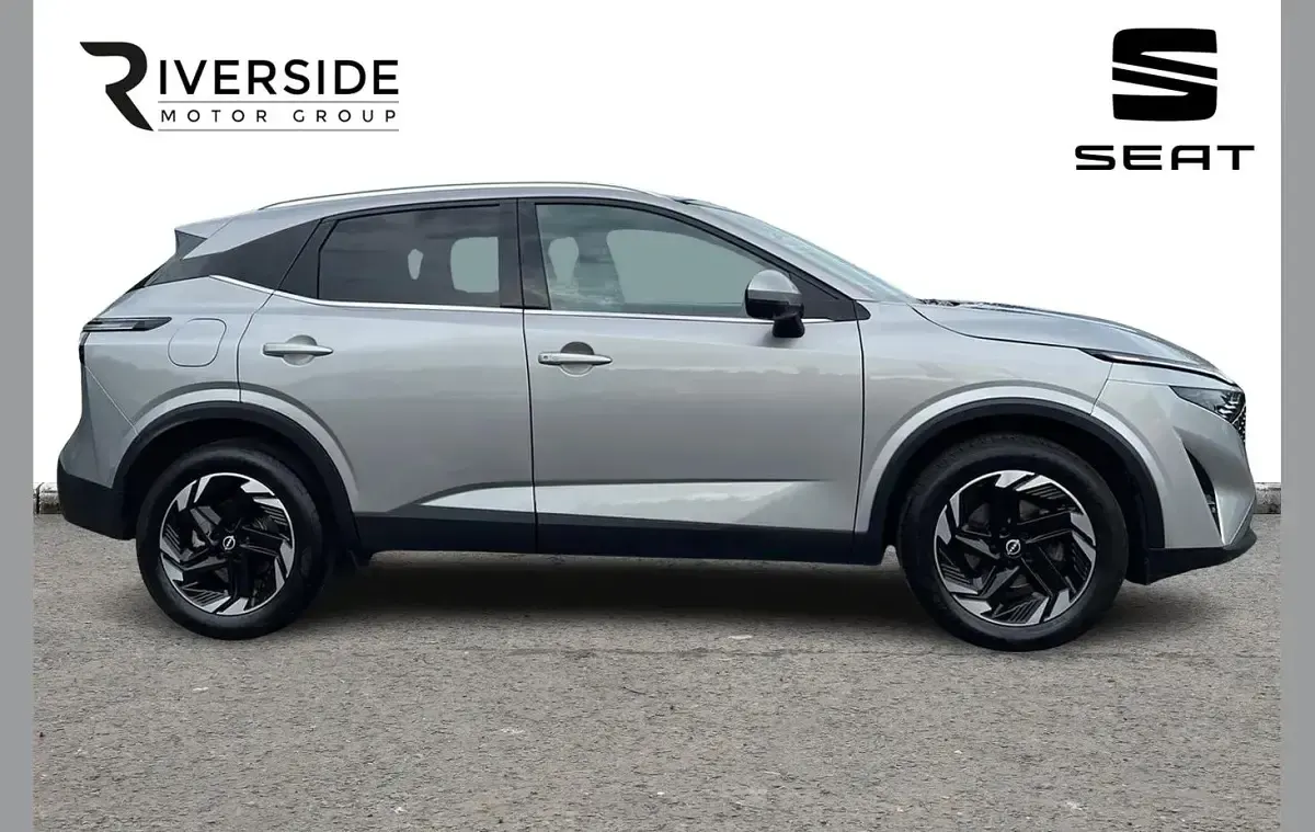 Used Nissan Qashqai N-Connecta 138 HP (101 kW) 2024 Silver SUV