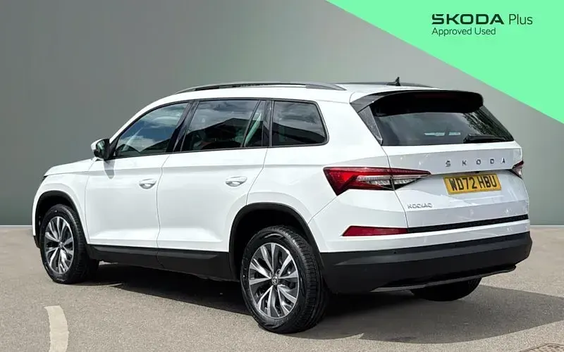 Used Skoda Kodiaq SE Drive 150 HP (110 kW) 2023 White SUV