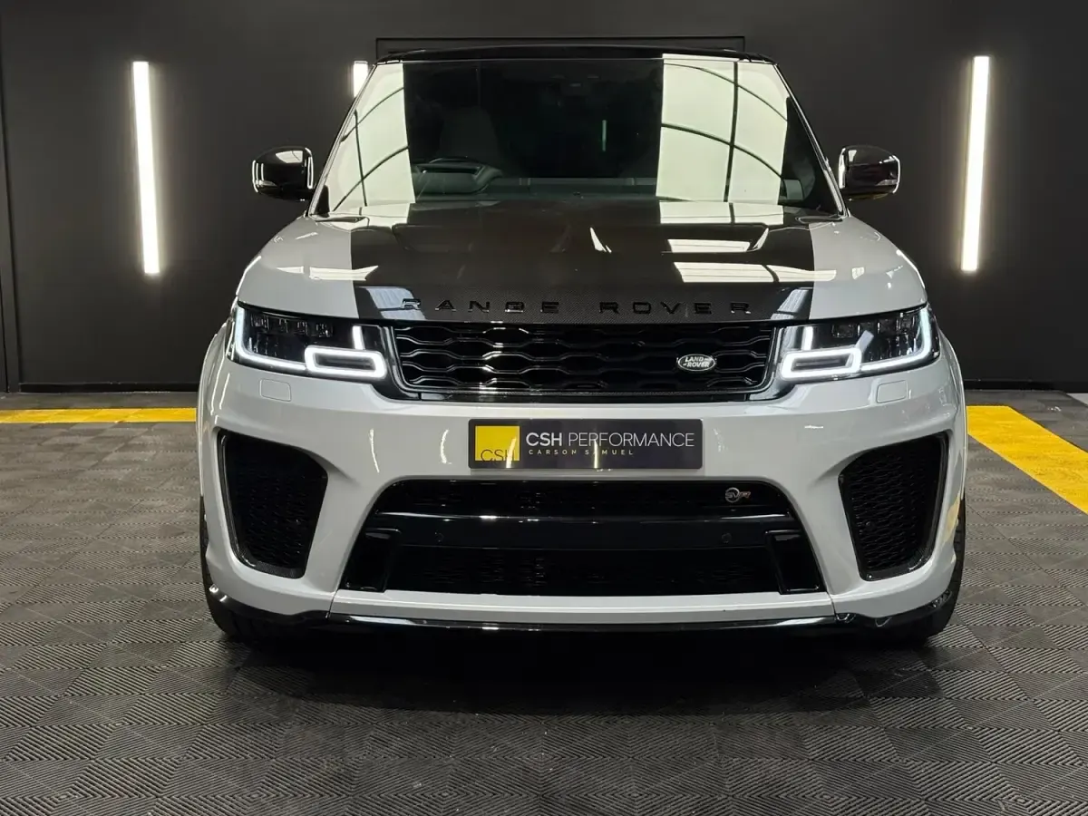 Used Land Rover Range Rover Sport SVR 566 HP (416 kW) 2020 Silver SUV