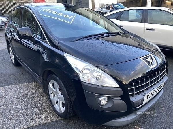 Used Peugeot 3008 Active 2013 Black Estate