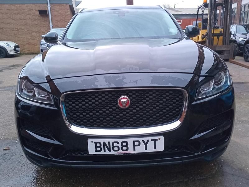 Black Used 2018 Jaguar F-Pace Prestige SUV | £11,995 (Super price) - Image 1/4