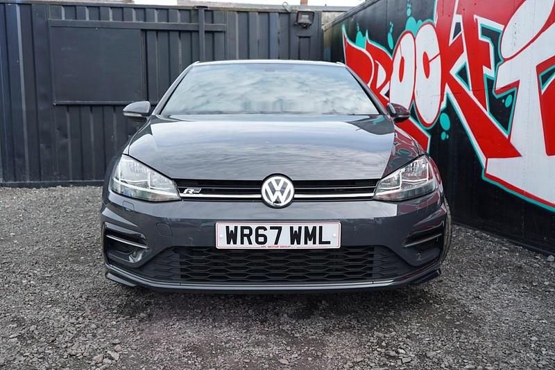 Used VW Golf VII R-line 150 HP (110 kW) 2017 Grey Hatchback