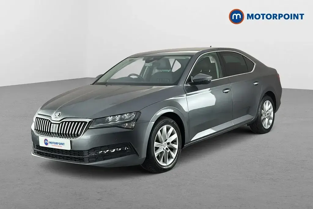 Used Skoda Superb SE Technology 150 HP (110 kW) 2022 Grey Hatchback