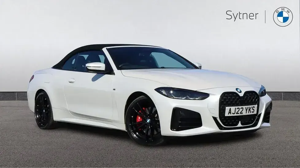 Used BMW M440 M Sport 369 HP (271 kW) 2022 White Cabriolet
