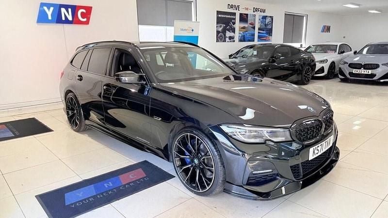 Used BMW 330e M Sport 288 HP (211 kW) 2022 Black Estate