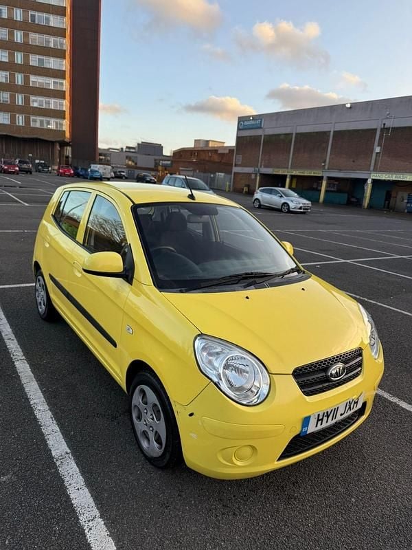 Used Kia Picanto 2011 Yellow Hatchback