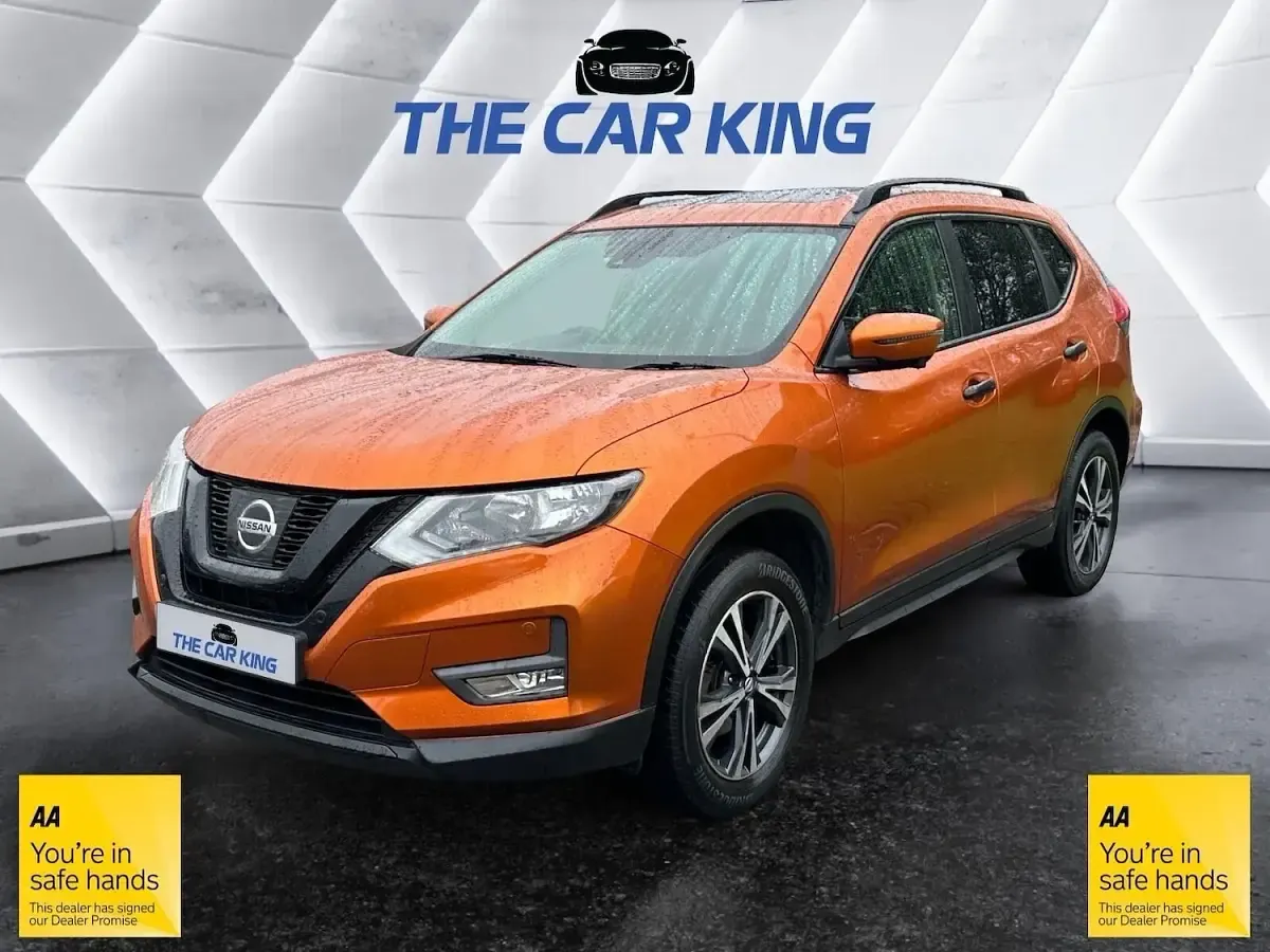 Used Nissan X-Trail N-Connecta 130 HP (95 kW) 2018 Orange SUV