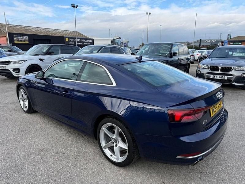 Used Audi A5 Sport 150 HP (110 kW) 2019 Blue Coupe