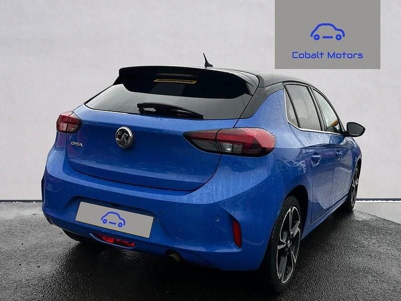 Used Vauxhall Corsa Elite 100 HP (73 kW) 2021 Blue Hatchback