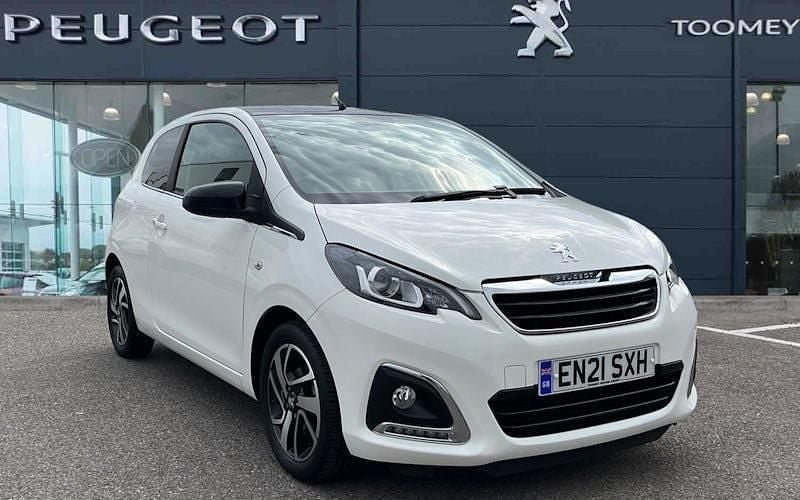 White Used 2020 Peugeot 108 Allure Hatchback | £7,995 (Fair price) - Image 1/4