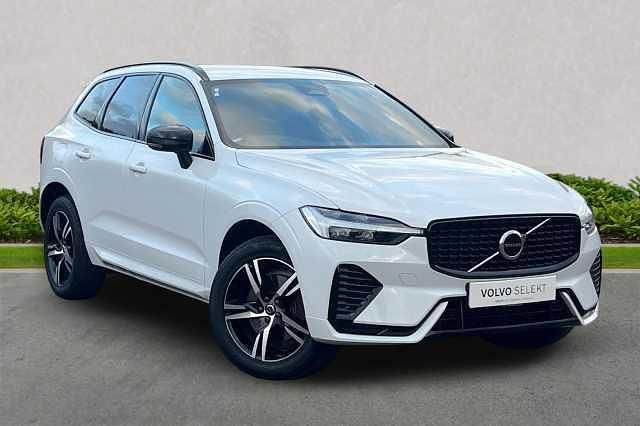 White Used 2022 Volvo XC60 R-Design SUV | £28,399 (Fair price) - Image 1/4