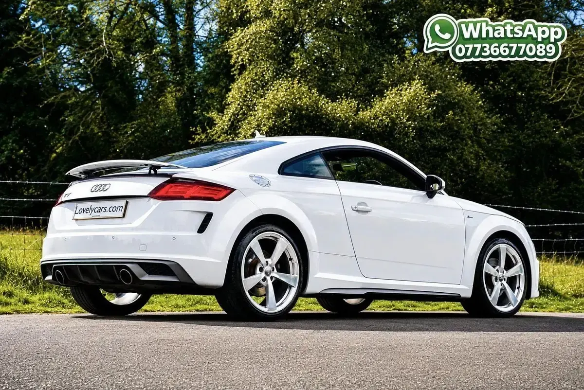 Used Audi TT S-Line 197 HP (144 kW) 2019 White Coupe