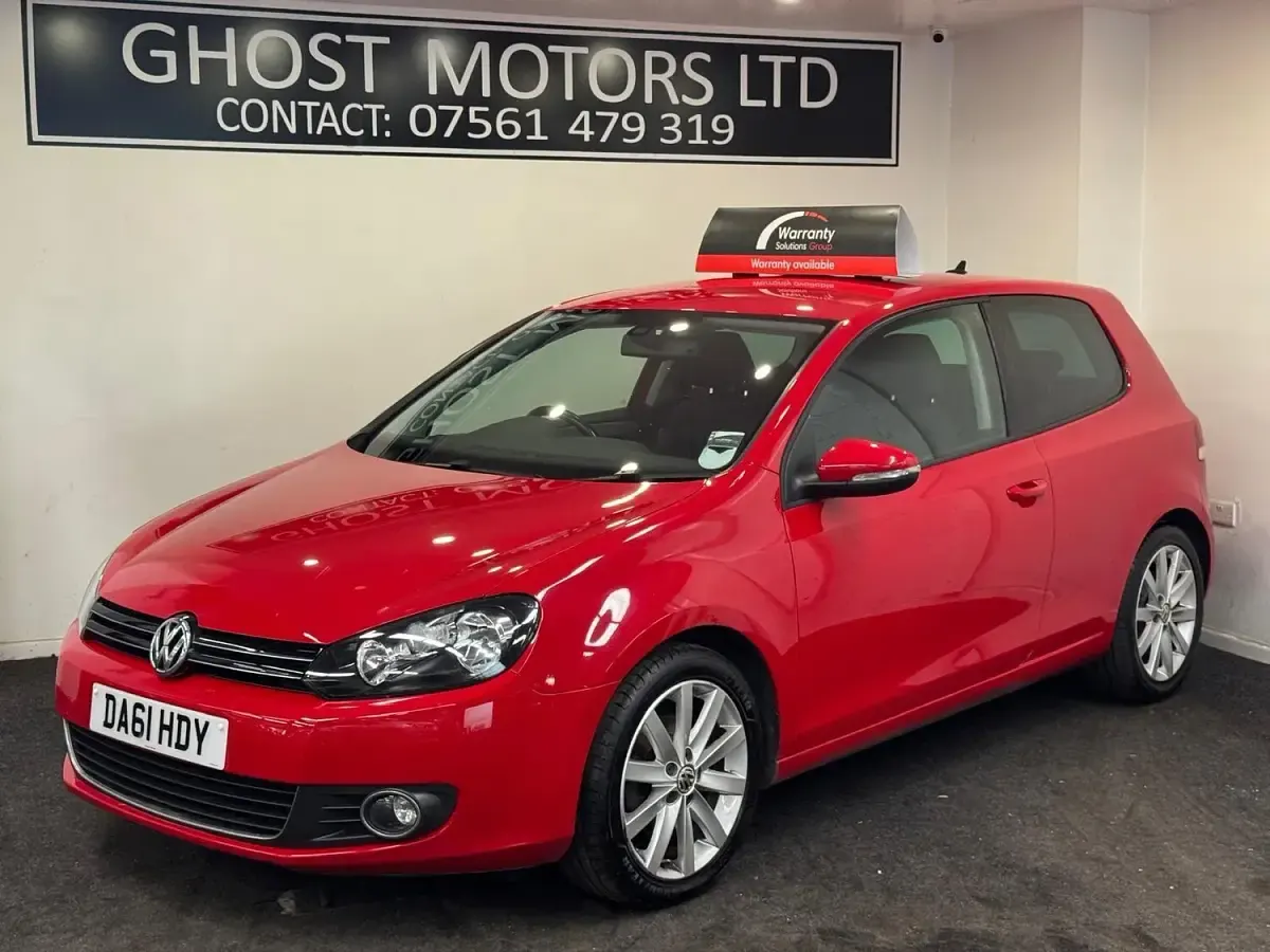 Used VW Golf VI GT 140 HP (102 kW) 2011 Red Hatchback
