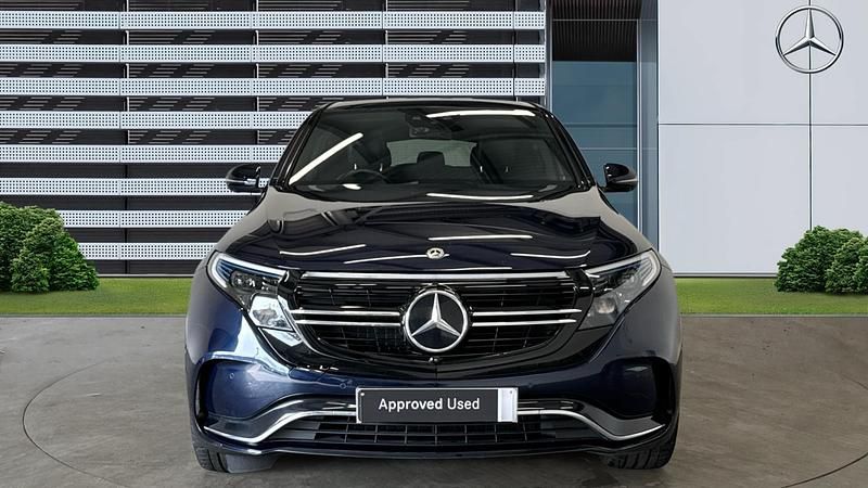 Used Mercedes EQC400 AMG Line Premium Plus 300 kW (408 HP) 2021 Blue SUV