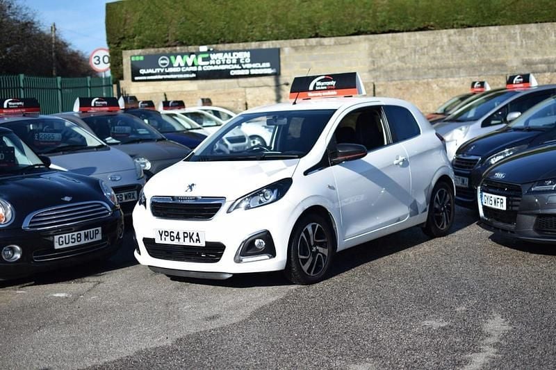 Used Peugeot 108 Allure 82 HP (60 kW) 2014 White Hatchback