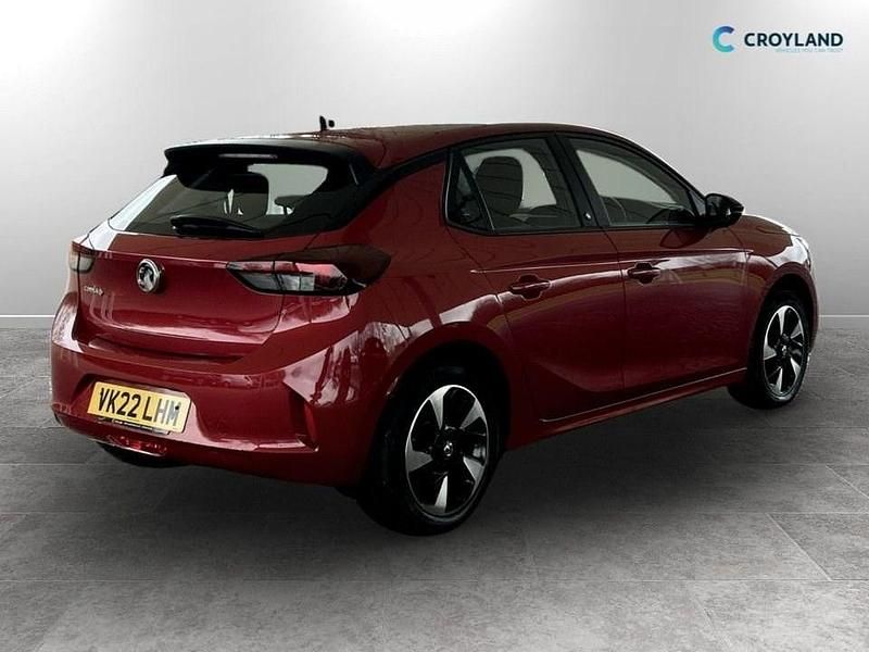 Used Vauxhall Corsa-e 100 kW (136 HP) 2022 Red Hatchback