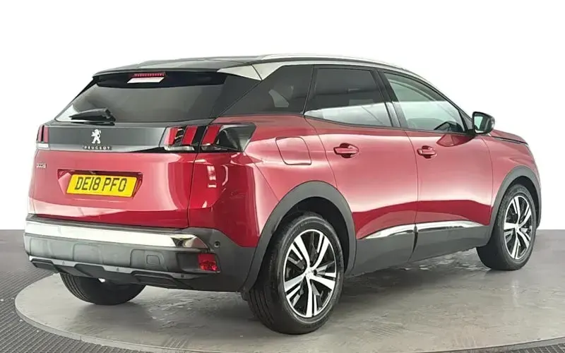 Used Peugeot 3008 Allure 120 HP (88 kW) 2018 Red SUV