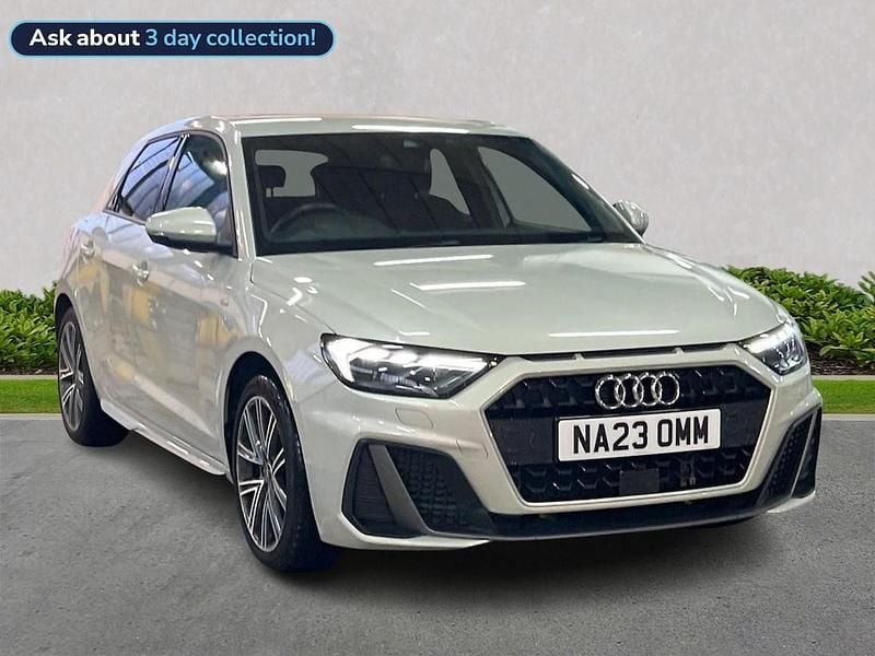 Silver Used 2023 Audi A1 S-Line Hatchback | £18,666 (Fair price) - Image 1/4