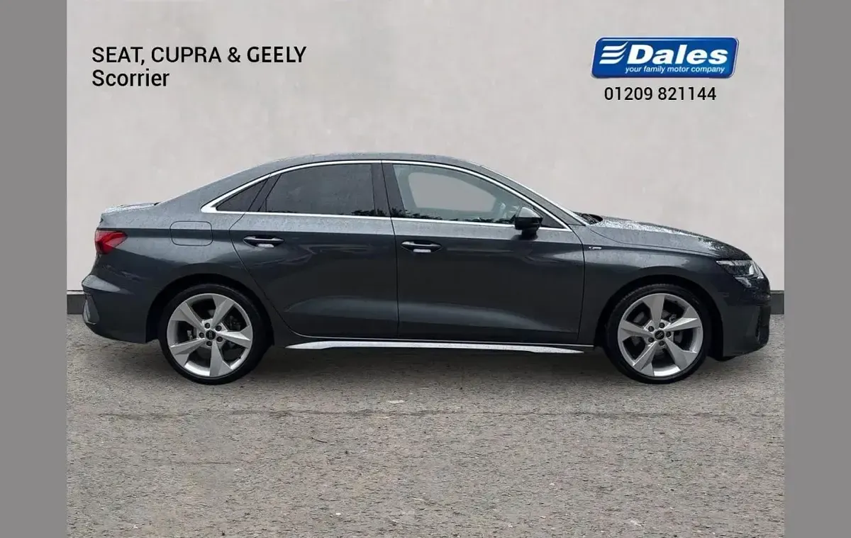 Used Audi A3 S-Line 147 HP (108 kW) 2024 Grey Sedan