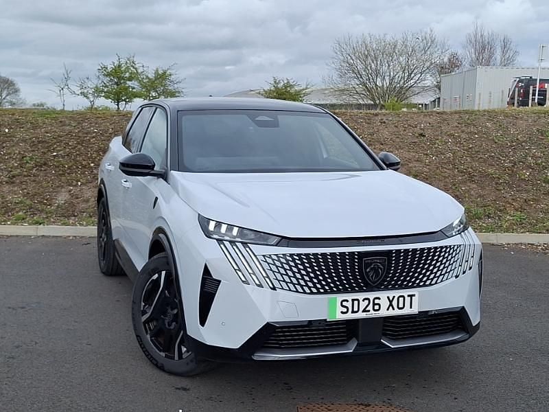 New Peugeot e-3008 GTi 156 kW (213 HP) 2026 White SUV