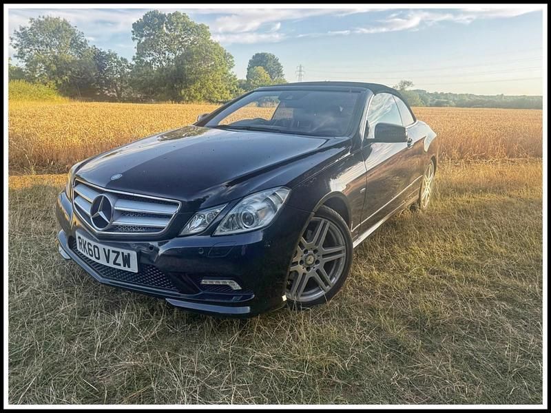 Black Used 2010 Mercedes E250 Cabriolet | £7,500 - Image 1/4
