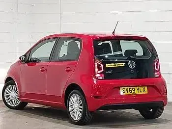 Used VW up! move up! 60 HP (44 kW) 2019 Red Hatchback