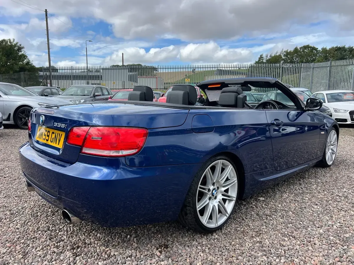 Used BMW 335 Cabriolet M Sport 2009 Blue Cabriolet