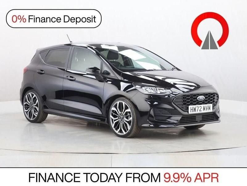 Used Ford Fiesta ST-Line X 100 HP (73 kW) 2022 Black Hatchback