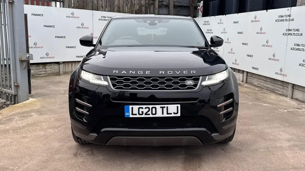 Used Land Rover Range Rover evoque R-Dynamic 2020 Black SUV