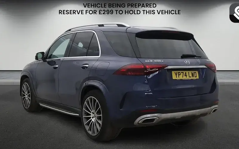 Used Mercedes GLE400 AMG line 381 HP (280 kW) 2024 Blue SUV