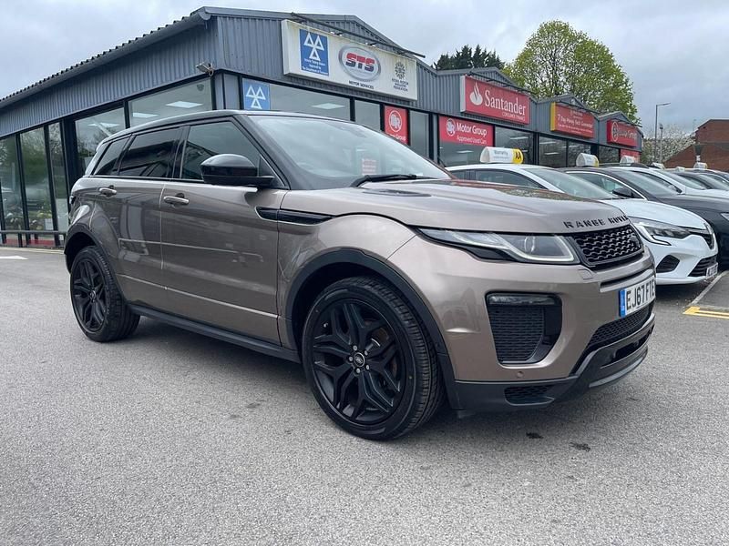 Begagnad Land Rover Range Rover evoque HSE Dynamic 2017 Brun Kombi