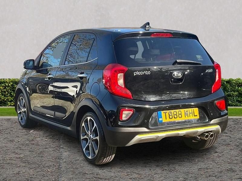 Used Kia Picanto X-Line 84 HP (61 kW) 2018 Black Hatchback