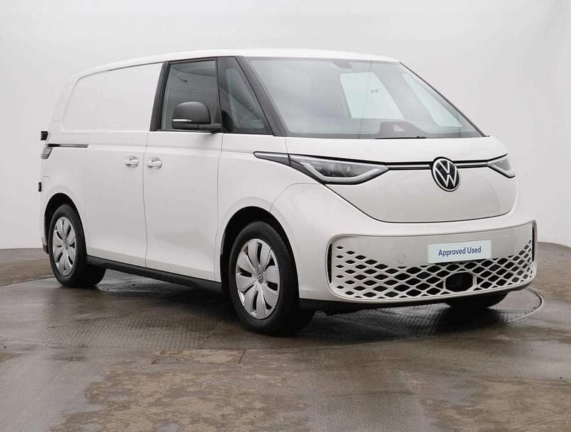 Candy white Used 2023 VW ID. Buzz Design Van | £27,451 (A bit pricey) - Image 1/4