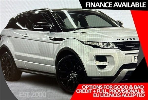 Silver Used 2013 Land Rover Range Rover evoque Dynamic Coupe | £9,499 (Fair price) - Image 1/1