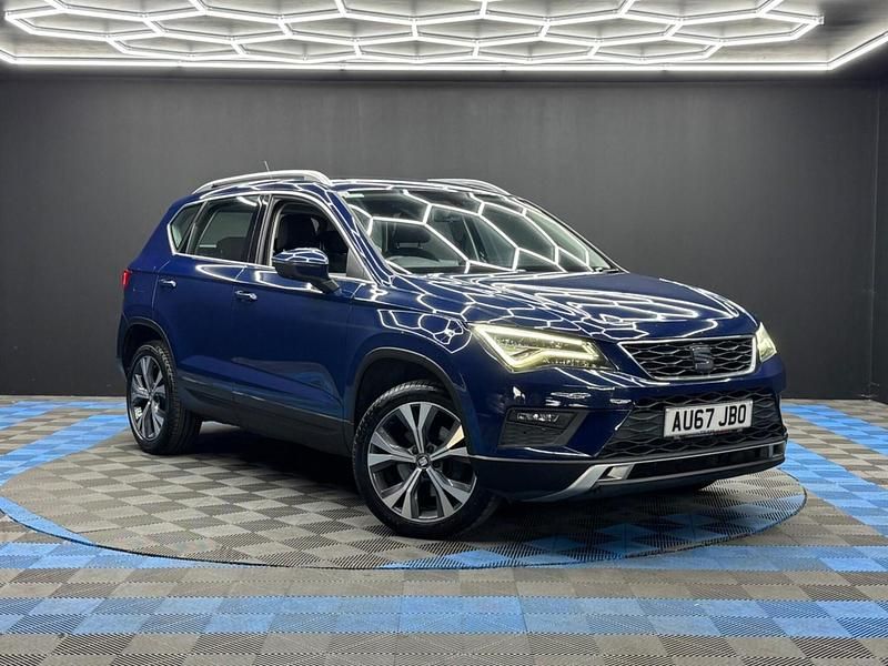 Blue Used 2017 Seat Ateca Ecomotive SUV | £8,290 (A bit pricey) - Image 1/4