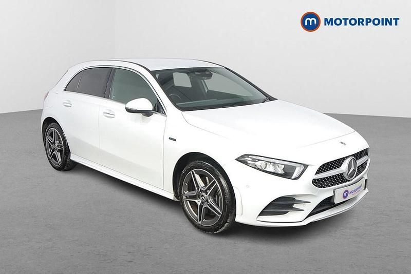 White Used 2021 Mercedes A250 AMG Line Premium Hatchback | £19,699 (Fair price) - Image 1/4