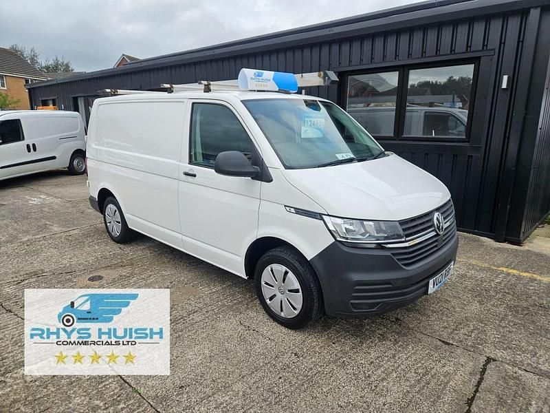 White Used 2021 VW T6.1 Startline Van | £12,495 (A bit pricey) - Image 1/4