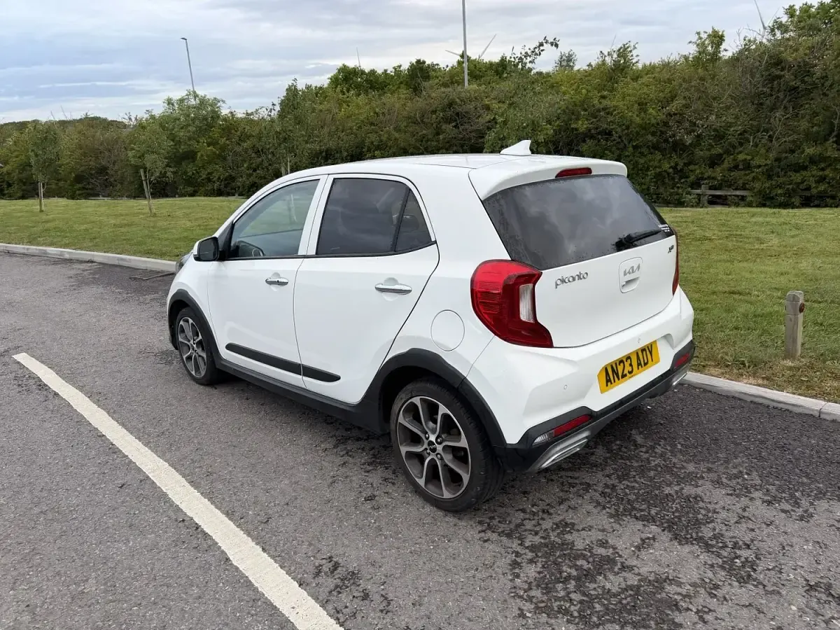 Used Kia Picanto X-Line 2023 White Hatchback