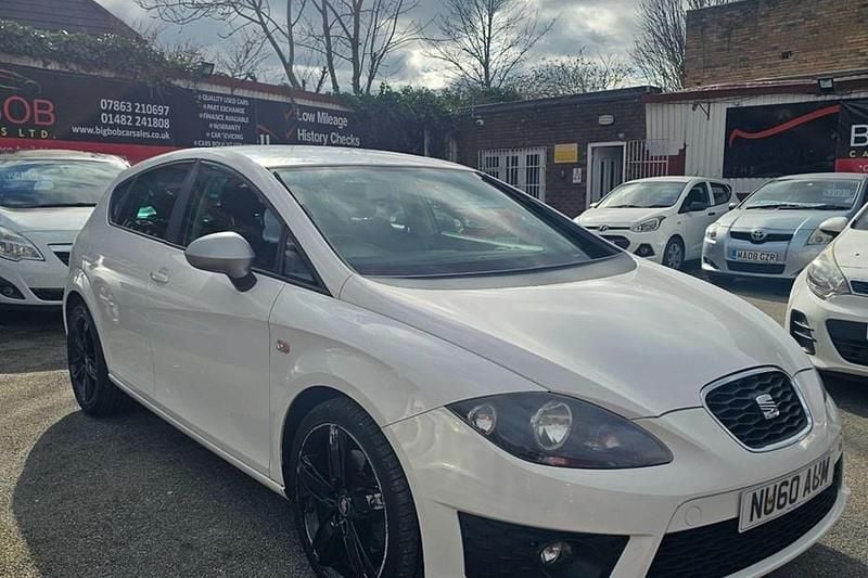 Used Seat Leon FR 2010 White Hatchback