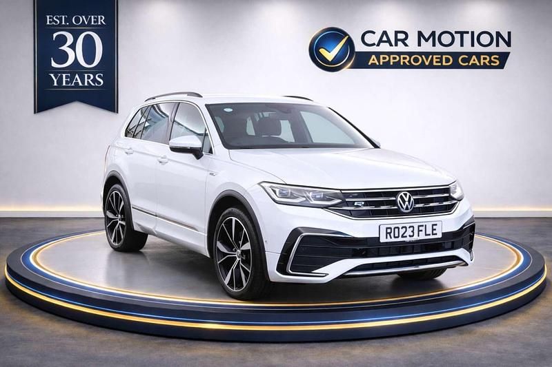 Used VW Tiguan R-line 245 HP (180 kW) 2023 White SUV