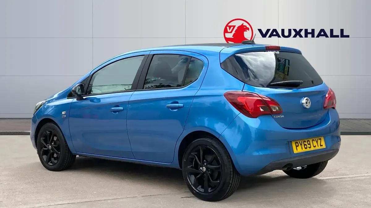 Used Vauxhall Corsa 90 HP (66 kW) 2019 Blue Hatchback