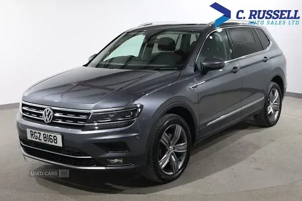 Usado VW Tiguan Allspace SEL 150 HP (110 kW) 2020 Cinzento SUV