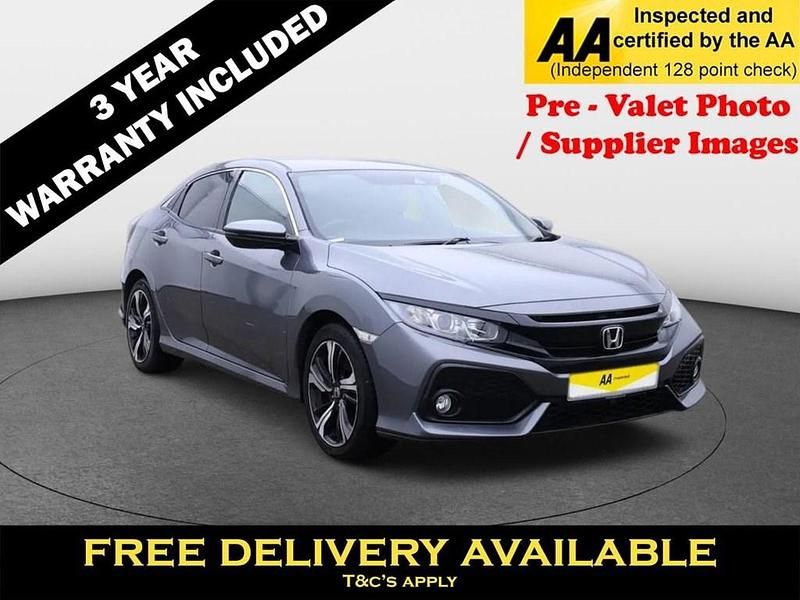 Grey Used 2019 Honda Civic SR Hatchback | £14,495 (Fair price) - Image 1/4