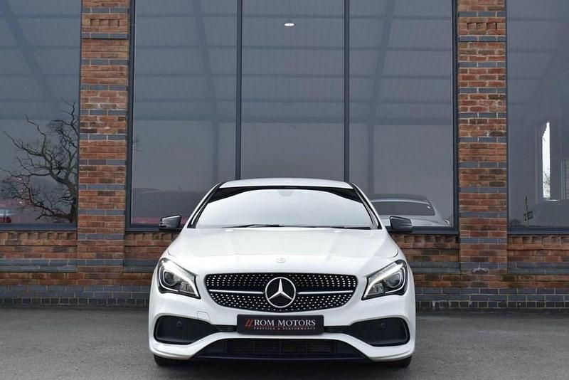 Used Mercedes CLA220 AMG line 177 HP (130 kW) 2016 White Sedan