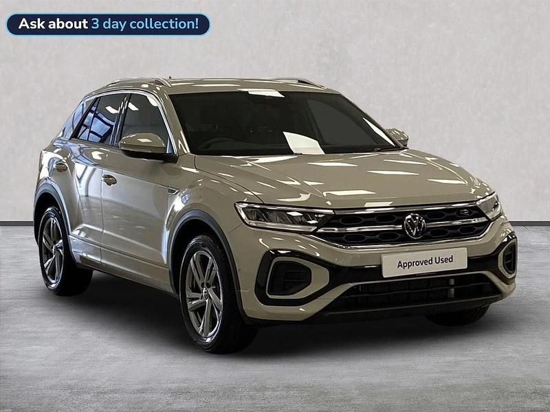 Grey Used 2025 VW T-Roc R-line SUV | £29,446 (A bit pricey) - Image 1/4