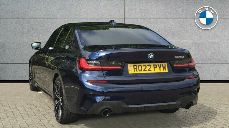 Used BMW 320 M Sport 190 HP (139 kW) 2022 Blue Sedan