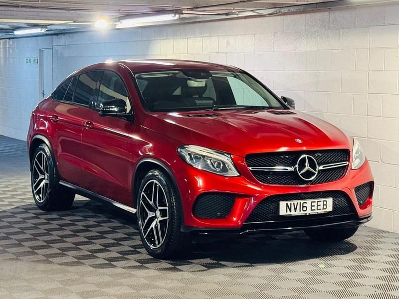 Red Used 2016 Mercedes GLE350 AMG line Coupe | £17,989 (Super price) - Image 1/4