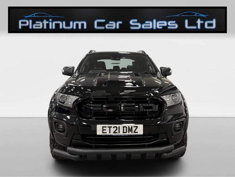 Używany Ford Ranger Wildtrack 2021 Czarny Pickup