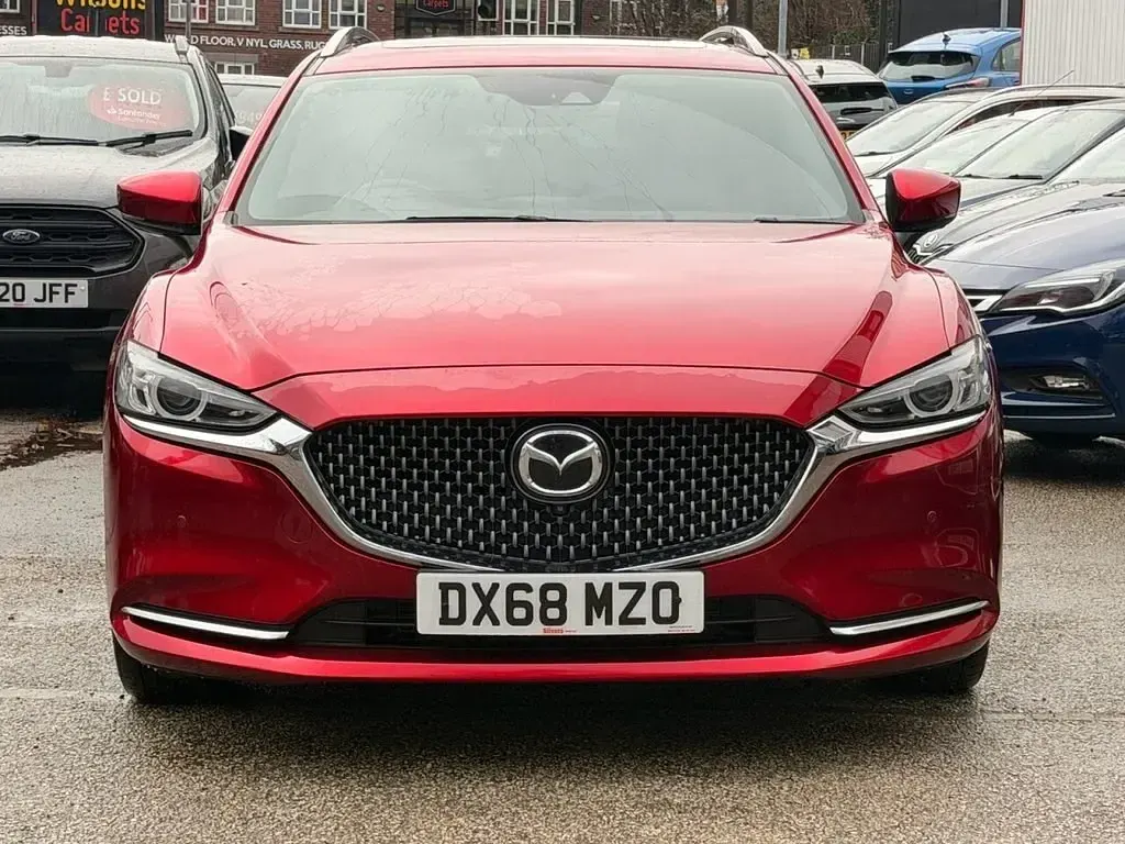Second-hand Mazda 6 Inclusive 184 CP (135 kW) 2019 Roșu Break