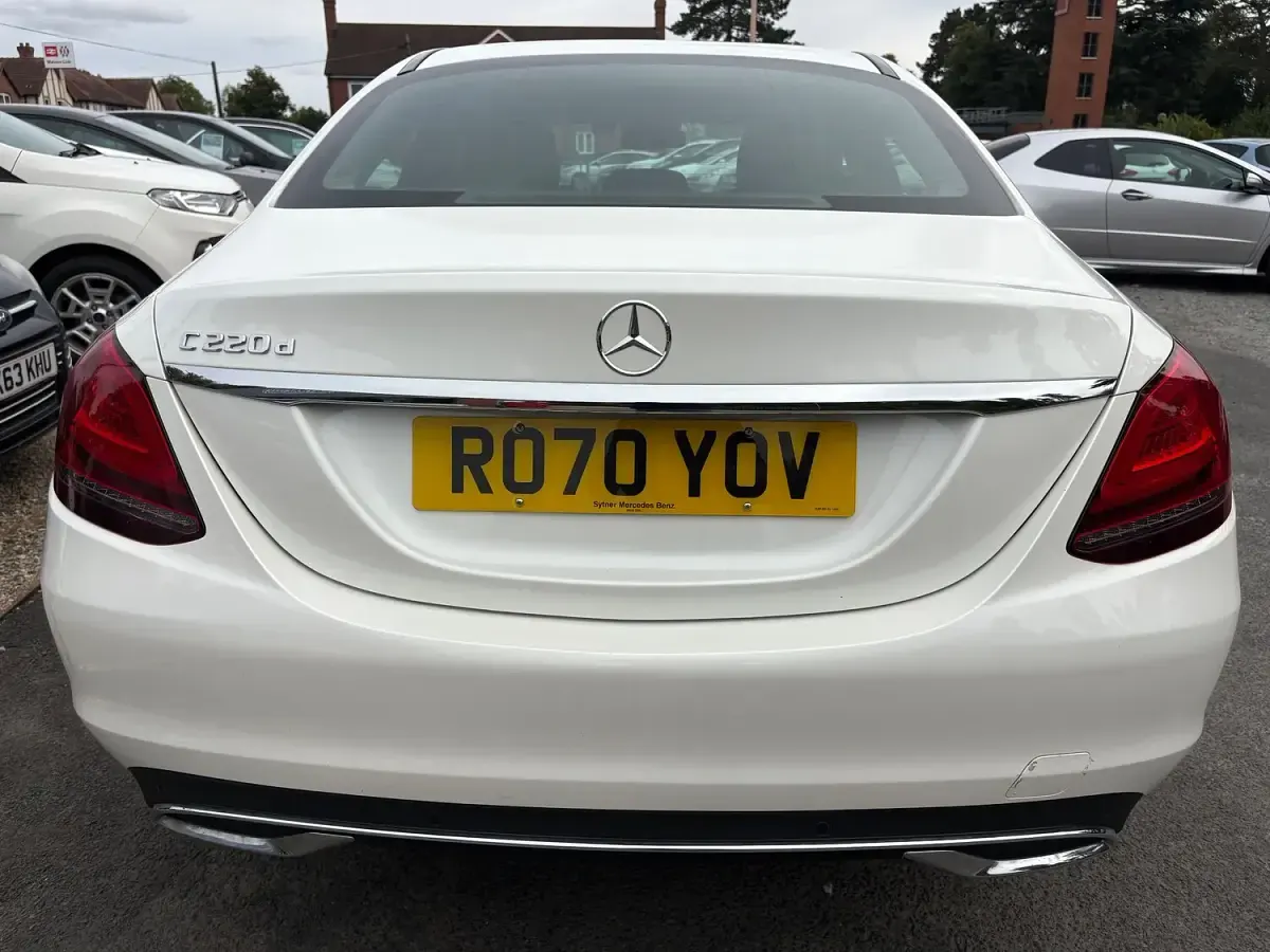 Used Mercedes C220 Sport Edition 191 HP (140 kW) 2020 White Sedan